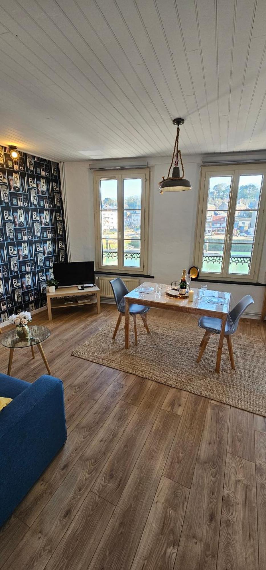 شقة L'Atelier- Duplex Vue Magnifique Sur Le Port- سانت-فاليري-أون-كو المظهر الخارجي الصورة