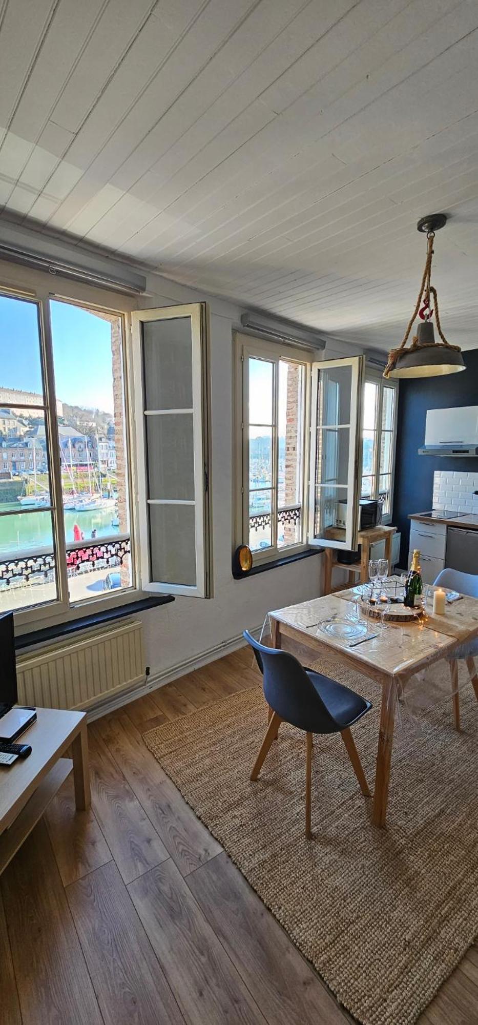 شقة L'Atelier- Duplex Vue Magnifique Sur Le Port- سانت-فاليري-أون-كو المظهر الخارجي الصورة